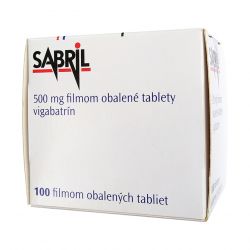Сабрил (Вигабатрин) таблетки 500мг №100 (100 таблеток) в Ижевске и области фото