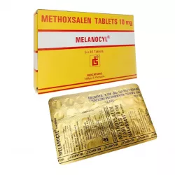 Оксорален (Melanocyl, Oxsoralen) таб. по 10мг №40 фото