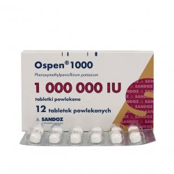 Оспен (Феноксиметилпенициллин) табл. 1млн. МЕ №12 в Ижевске и области фото