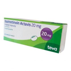Изотретиноин Actavis (аналог Акненормин, Aknenormin) капс. 20мг 30шт в Ижевске и области фото
