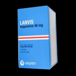 Ланвис (Тиогуанин) таблетки 40мг 25шт в Ижевске и области фото
