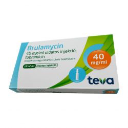 Бруламицин раствор для инъекций 40мг/мл 2мл! (80мг) ампулы №10 в Ижевске и области фото