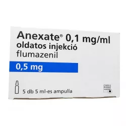 Анексат 0,1мг/мл 5мл (0,5мг/5мл) ампулы №5 фото