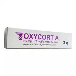 Оксикорт А глазная мазь 3г фото
