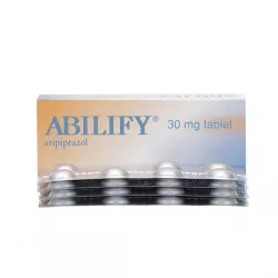 Абилифай (Арипипразол) табл. 30мг 28шт фото