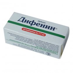 Дифенин (Фенитоин) таблетки 117мг №60 в Ижевске и области фото