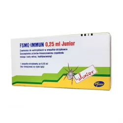 ФСМЕ Иммун Джуниор Инжект вакцина (FSME Immun Junior Inject) шприц 0,25мл (без иглы) №1 фото