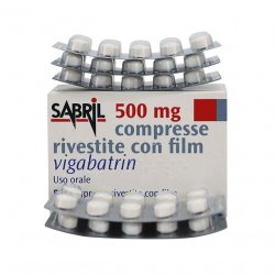 Сабрил (Sabril, Вигабатрин) в таблетках 500мг №50 в Ижевске и области фото